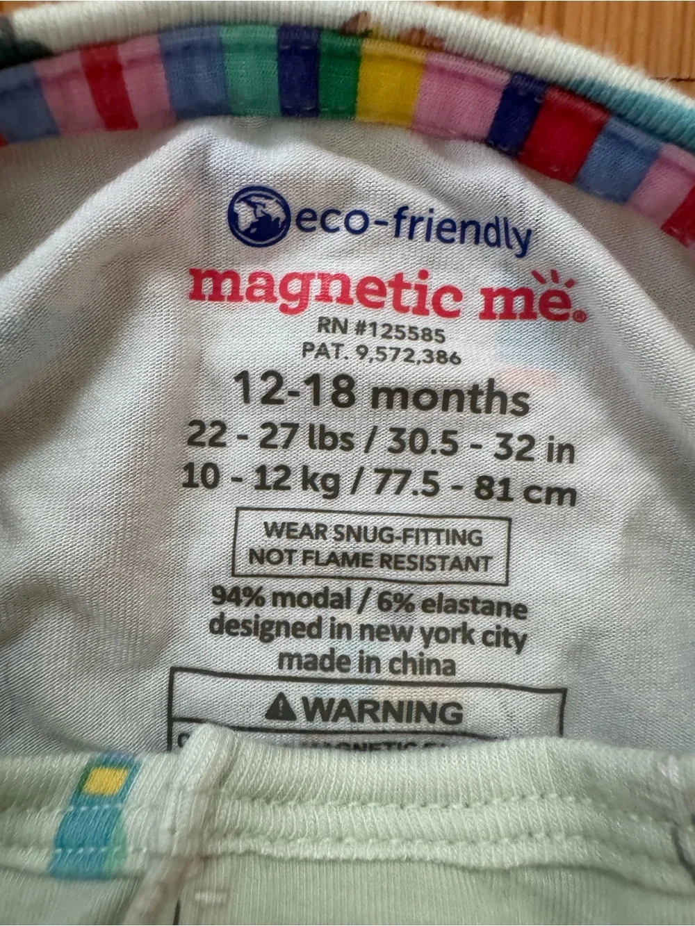 Magnetic Me Golf Print One-Piece Pajamas